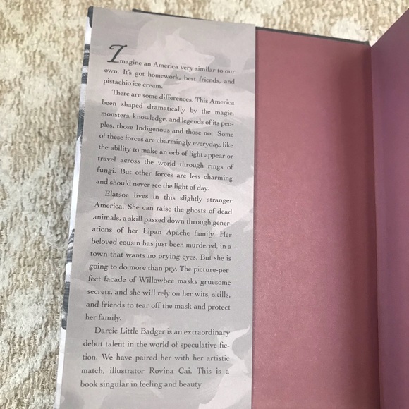 Elatsoe by Darcie Little Badger Hardcover YA Fantasy/Mystery Good Used Condition - Picture 2 of 10